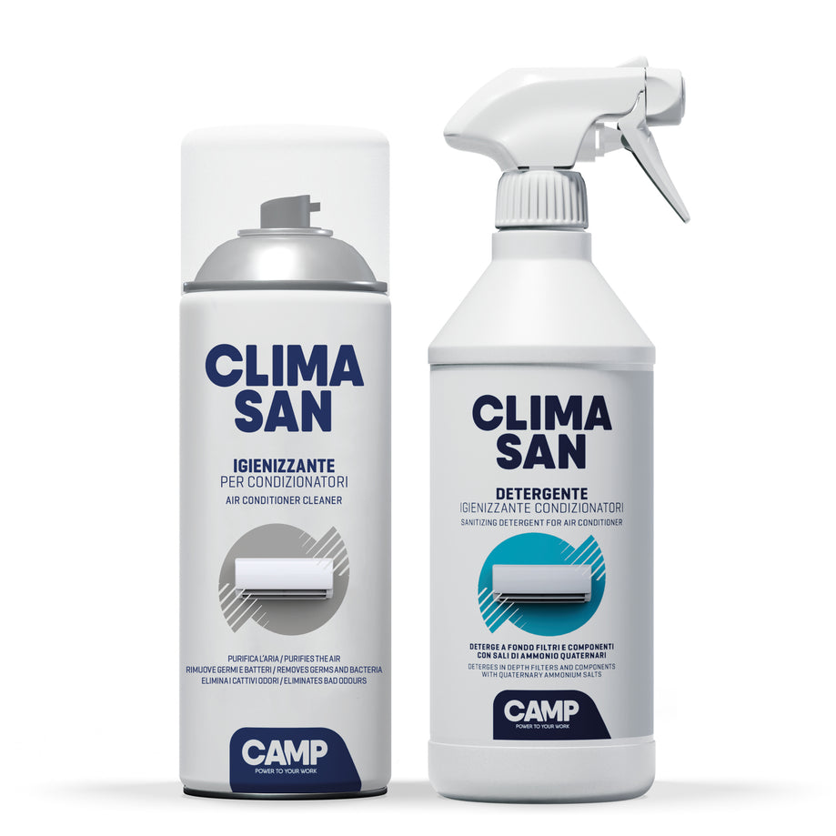 Climasan Complete Sanitizing Treatment for Air Conditioners - Climasan Sanitizer + Climasan Cleaner