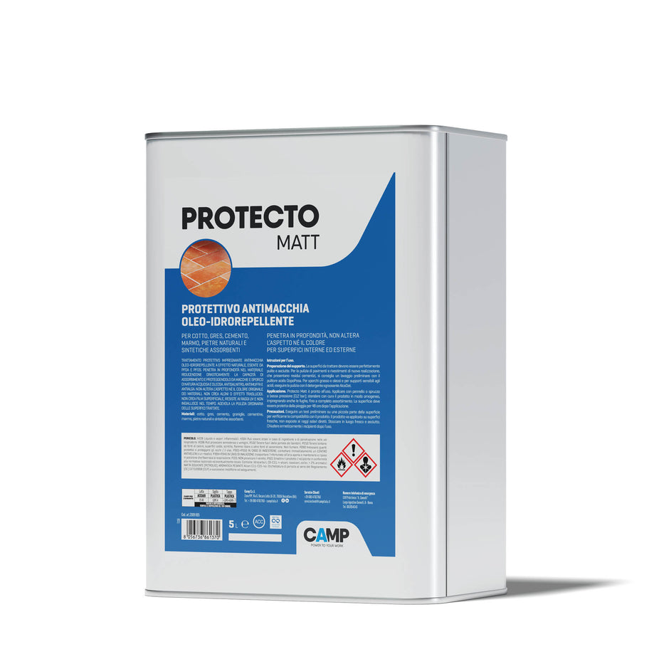 Protecto Matt - Antimacchia oleoidrorepellente protettivo in solvente