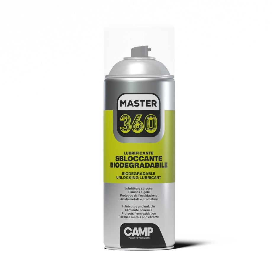 Master 360 – biologisch abbaubares, entstopfendes Schmiermittelspray