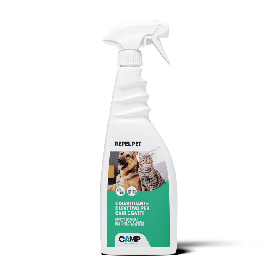 Repel Pet - Disabituante olfattivo per cani e gatti