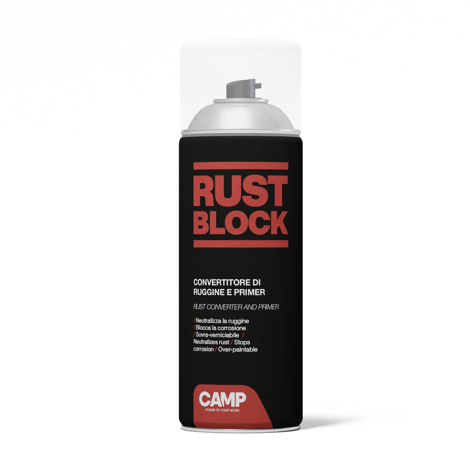 Convertisseur de rouille et spray d'apprêt Rust Block