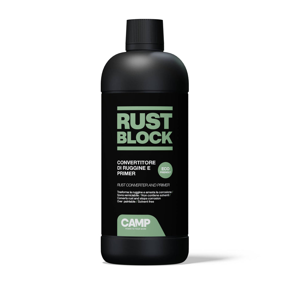 RUST BLOCK Convertisseur de rouille et apprêt liquide