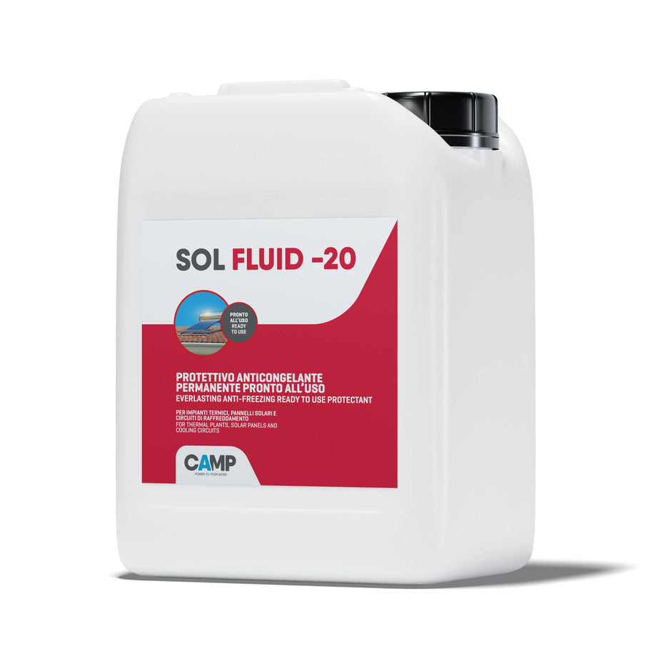 Sol Fluid -20° - Gebrauchsfertige Frostschutz-Wärmeübertragungsflüssigkeit