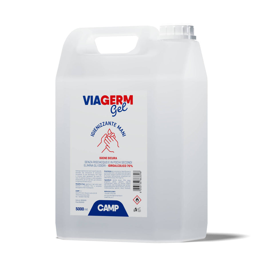 Viagerm Igienizzante Mani Gel - Igienizzante mani in soluzione idroalcolica 70%