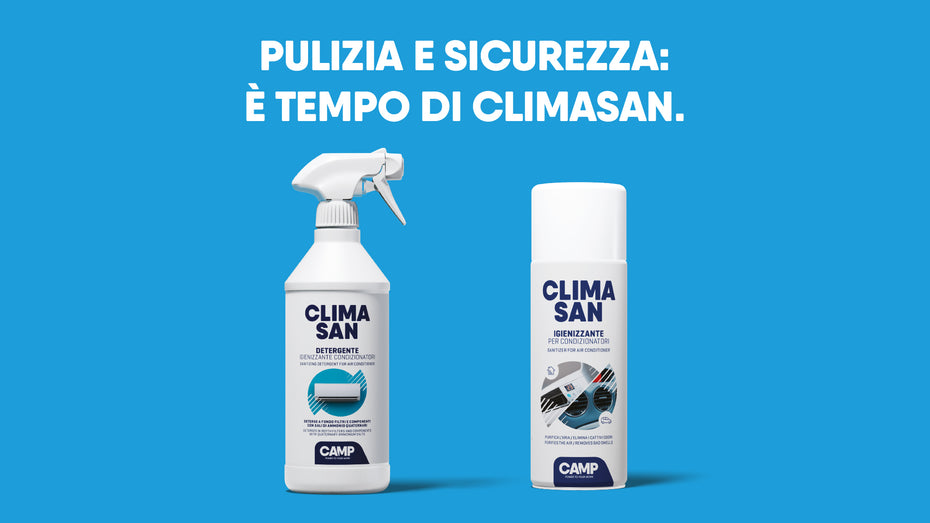 Pulizia e igiene dei climatizzatori con ClimaSan!