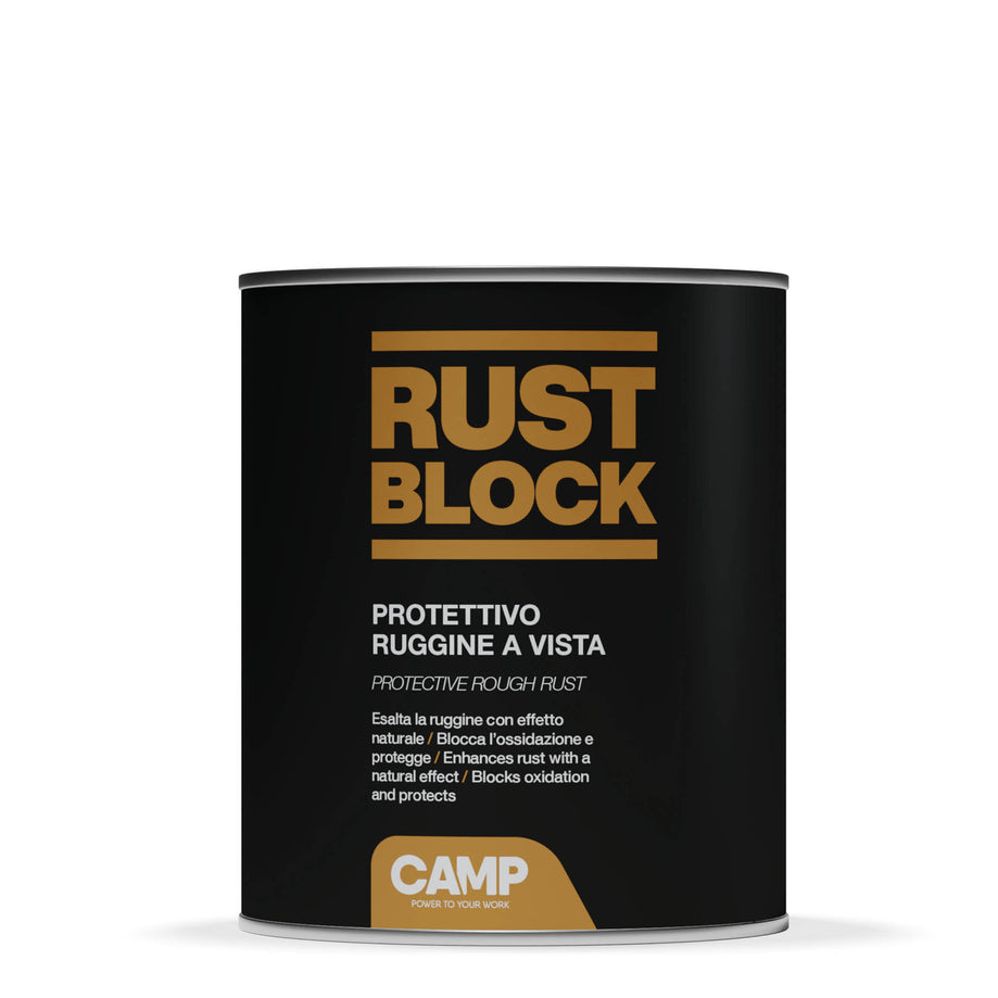 Rust Block Protettivo Ruggine a Vista - Protettivo trasparente per superifici arrugginite